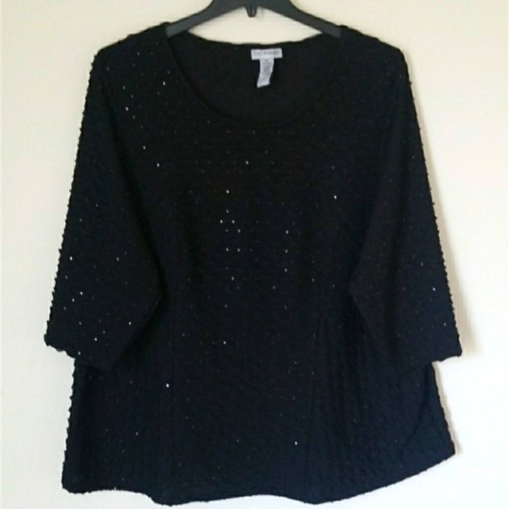 Catherines Black Blouse